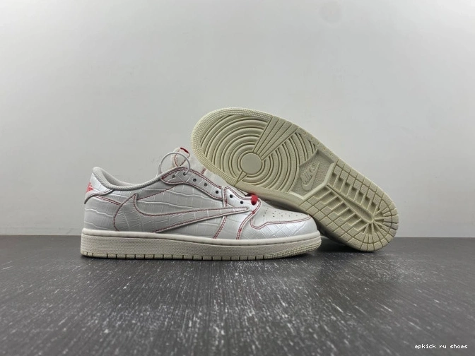 Rep Air OG 1 Scott Low Travis DM7866-601 Jordan x 0803